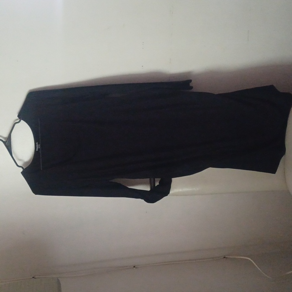MOTHERHOOD MATERNITY, DRESS  LONG SLEEVE  SIZE 2X NEW BLACK COLOR
